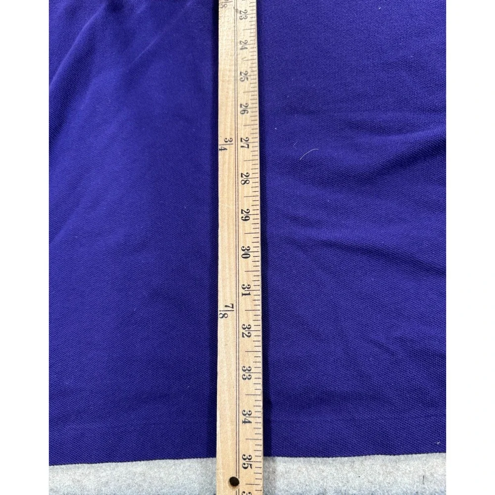 Polo Ralph Lauren Long Sleeve Polo Shirt Mens 3XLT Purple Golf Collared Pullover